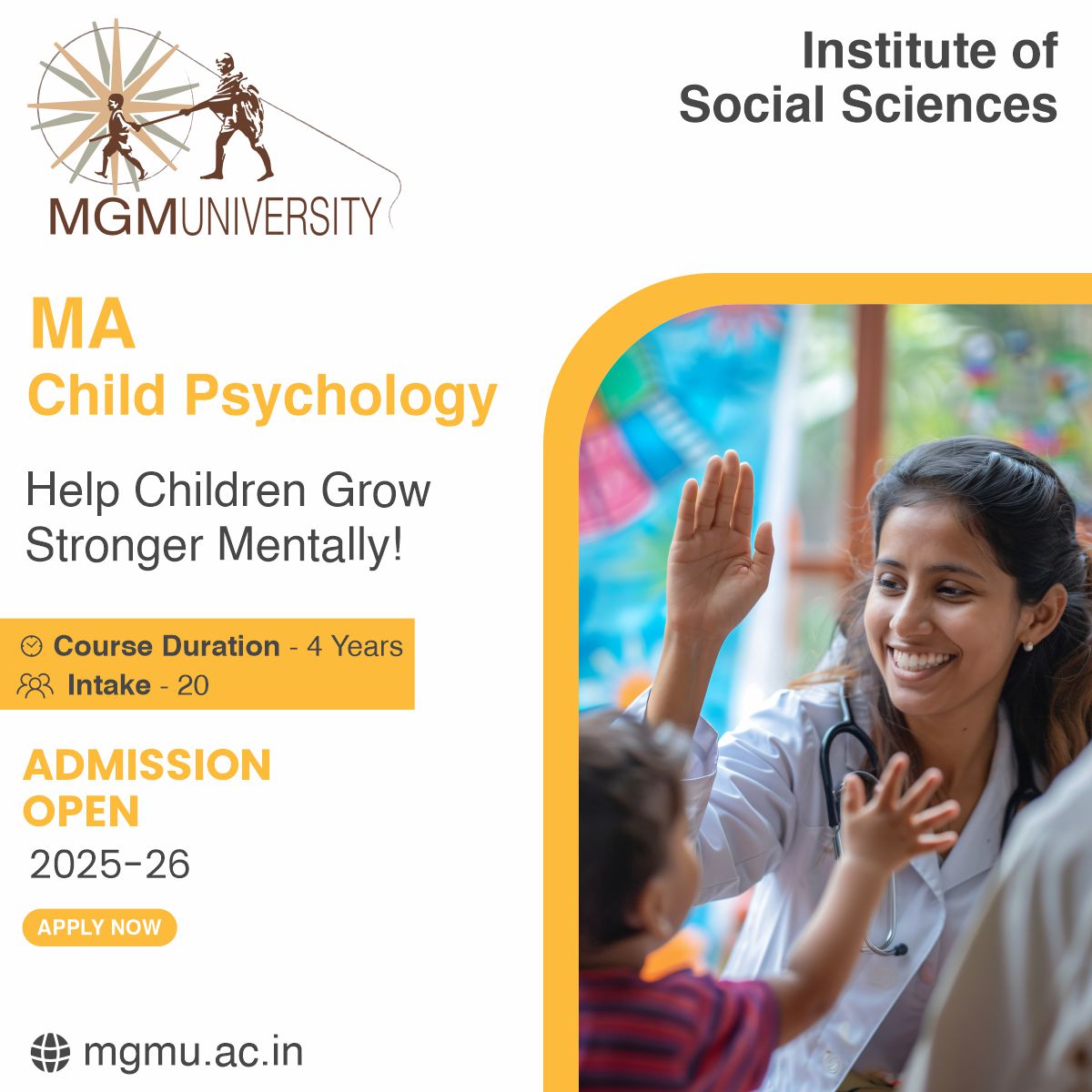 MA (Child Psychology)
